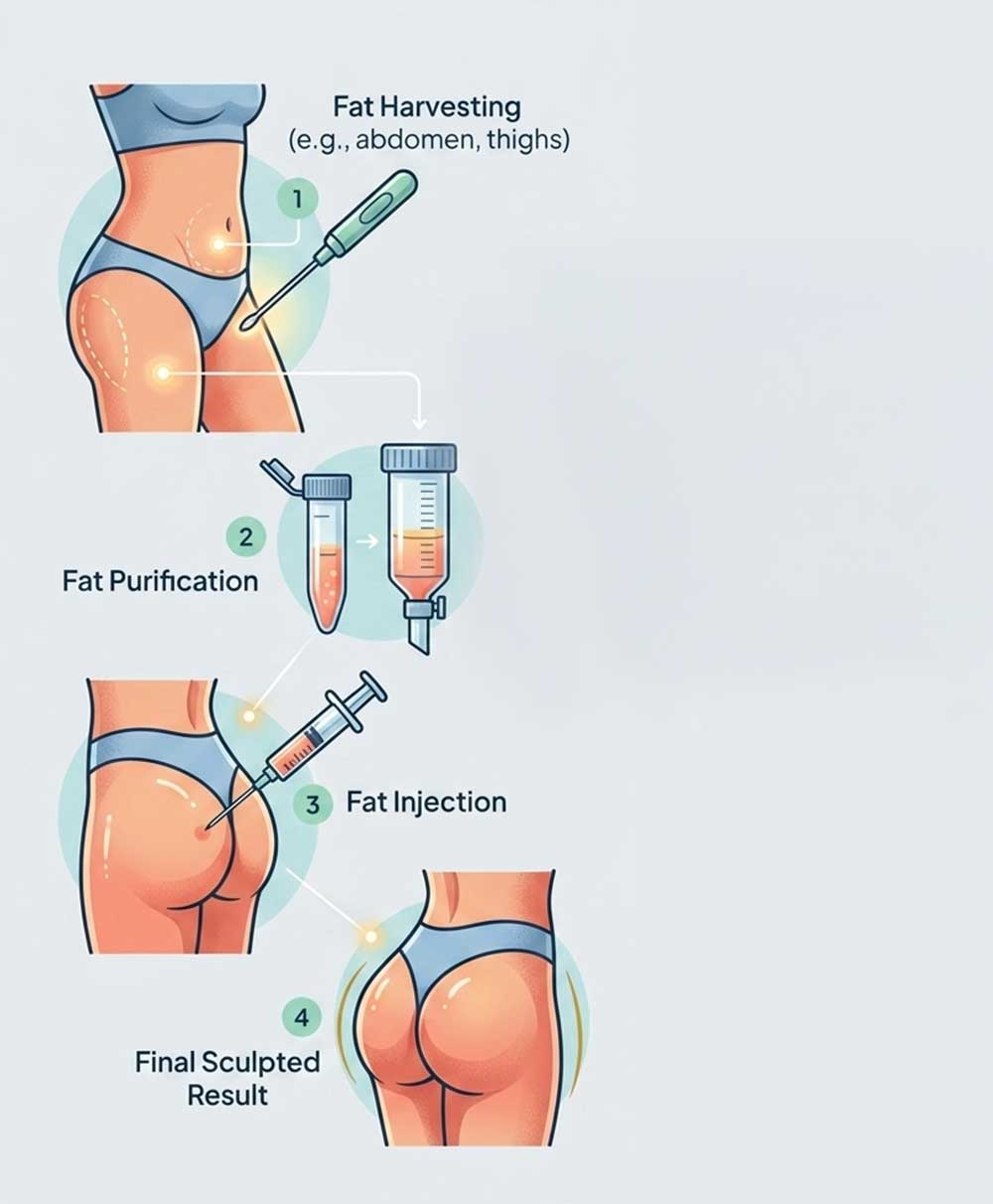 BBL Brazilian Butt Lift Procedure Explanation