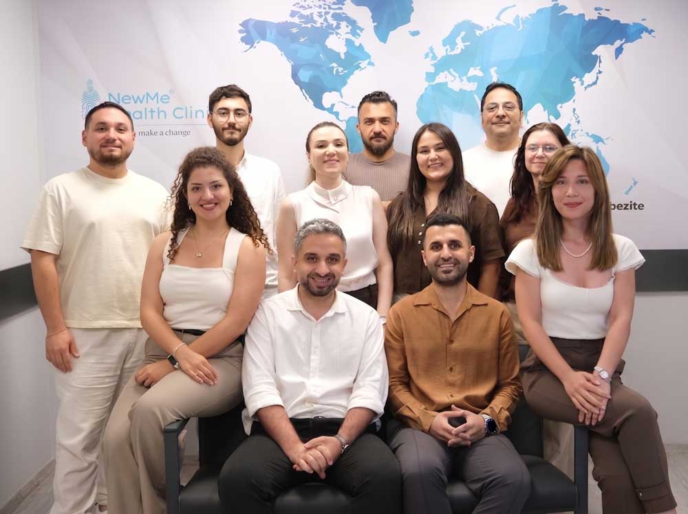 The NewMe Health Clinic team in Antalya, Turkey