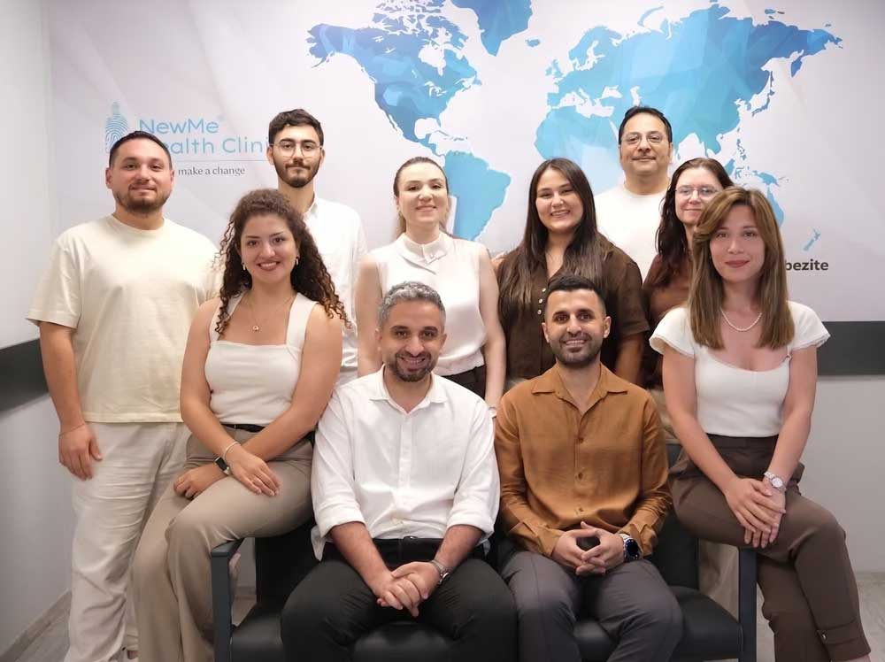 The NewMe Health Clinic team in Antalya, Turkey